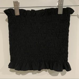 black tube top. fits all sizes never worn